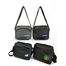 Сумка 18 * 20 * 6 см, змішана нейлонова тканина, месенджер через плече, унісекс, опт