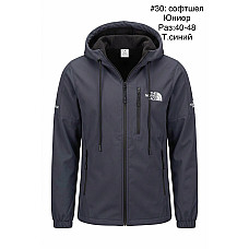 Чоловіча куртка софтшел (Softshell) з капюшоном лаконічна норма (розміри 48-56) 5 шт./упак.