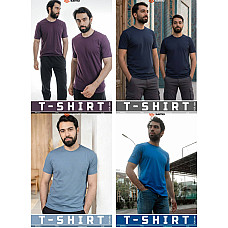 Чоловіча футболка SAMO, 100% бавовна (Узбекистан), розміри 48-56, опт