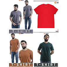 Чоловіча футболка SAMO, 100% бавовна (Узбекистан), розміри 48-56, опт