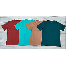 Чоловіча футболка SAMO, 100% бавовна (Узбекистан), розміри 48-56, опт