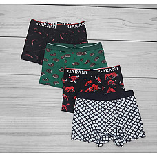 Чоловічі труси боксер GARANT Premium (модель 307), широка смужка, 100% бавовна, розміри 48-56, опт