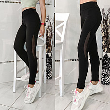 Лосіни жіночі (модель 52868), тканина мікродайвінг, розміри 42-48, опт