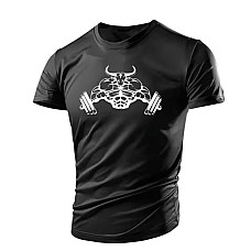 Футболка чоловіча з принтом (розміри M-3XL), упаковка 5 шт., опт