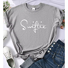 Футболка жіноча з принтом (розміри M-3XL), упаковка 5 шт., опт