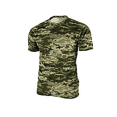 Футболка чоловіча з принтом (розміри M-3XL), упаковка 5 шт., опт