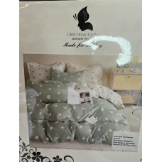 Комплект постільної білизни з pure cotton ФЛАНЕЛЬ Підковдра 200×230 см, простирадло 230×250 см, наволочки 70×70 см та 50×70 см. Якісна тканина. Опт від 1 шт.