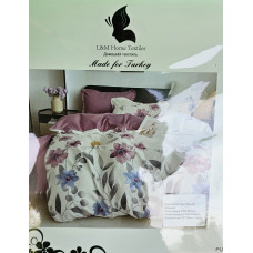 Постіль півтораспальна з pur cotton. Підковдра 150×200 см, простирадло 160×200 см, 2 наволочки 70×70 см. М’яка, натуральна тканина. Опт від 1 шт. Доставка по Україні.