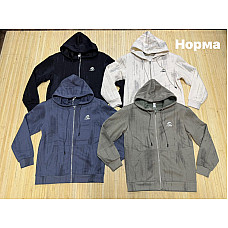 Чоловічий світшот норма двонитка з принтом  (L-4XL, Туреччина)