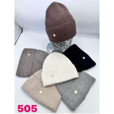 ОПТ! Жіноча Шапка Альпака #Drink Зимова Купити Оптом Opt7km
