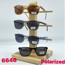 Дитячі сонцезахисні окуляри неломайки polarized опт синий рожевий жовтий фіолет чорні молочний карал сірий