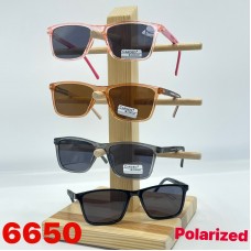 Дитячі сонцезахисні окуляри неломайки polarized опт синий рожевий жовтий фіолет чорні молочний карал сірий