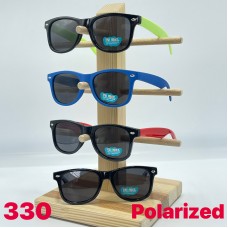 Дитячі сонцезахисні окуляри неломайки polarized опт синий рожевий жовтий фіолет чорні молочний карал сірий