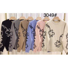 Жіночий светр , кашемір. Розмір 48-52. М’який, теплий, елегантний. Модель з високим горлом і об’ємними рукавами. Асорті кольорів.