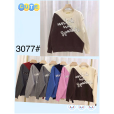 Жіночий светр , кашемір. Розмір 48-52. М’який, теплий, елегантний. Модель з високим горлом і об’ємними рукавами. Асорті кольорів.