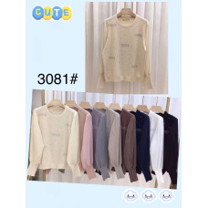 Жіночий светр , кашемір. Розмір 48-52. М’який, теплий, елегантний. Модель з високим горлом і об’ємними рукавами. Асорті кольорів.