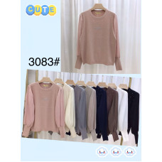 Жіночий светр , кашемір. Розмір 48-52. М’який, теплий, елегантний. Модель з високим горлом і об’ємними рукавами. Асорті кольорів.