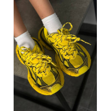 Жіночі кросівки Bal,nciaga 3XL HD31-1001-7. Розмір 36–41, повтор 38 і 39. Яскравий жовтий колір. Упаковка: 8 пар.