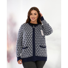 Жіноча арлина на замку з ангори. Розмір 52–54 універсальний. Утеплена, м’яка та стильна.