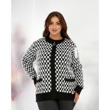 Жіноча арлина на замку з ангори. Розмір 52–54 універсальний. Утеплена, м’яка та стильна.