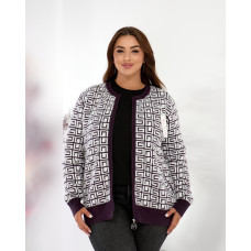 Жіноча арлина на замку з ангори. Розмір 52–54 універсальний. Утеплена, м’яка та стильна.