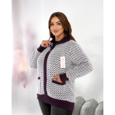 Жіноча арлина на замку з ангори. Розмір 52–54 універсальний. Утеплена, м’яка та стильна.