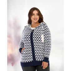 Жіноча арлина на замку з ангори. Розмір 52–54 універсальний. Утеплена, м’яка та стильна.