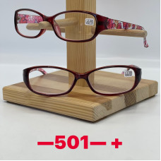 ОПТ! Жіночі Окуляри для Читання Модель 501 Овально-Прямокутні Діоптрії +4.0 Оптом