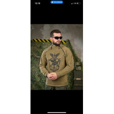 ОПТ! Тактичне Флісове Худі (Кофта) на Блискавці Хакі/Олива (S-XXL)