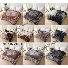 ОПТ! Акриловий Плед "Варежка" Євро 200x230 см (Від 5 шт)