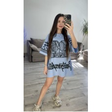 Подовжена футболка-туніка Розміри: onesie  Матеріал: турецький трикотаж «Лакоста double face» високої якості  
