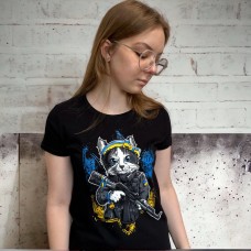 Футболка патріотична жіноча UKRAINE Склад: котон 100% Розміри:  ХS, S, M, L, XL, XXL, XXXL опт