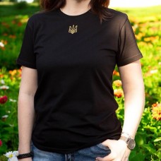 Футболка патріотична жіноча UKRAINE Склад: котон 100% Розміри:  ХS, S, M, L, XL, XXL, XXXL 