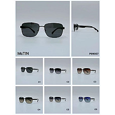 Опт Сонцезахисні чоловічі окуляри McTIN P89007 Polarized (металева оправа) на opt7km.net.ua —