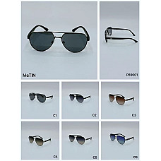 Опт Сонцезахисні чоловічі окуляри McTIN P89001 Polarized (металева оправа) на opt7km.net.ua —