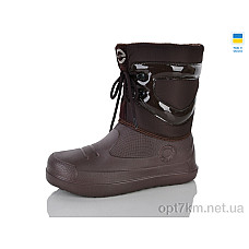 Сапоги из пены 302 коричневий Lot Shoes розміри 37-41 в упаковці 8 шт жінки зима