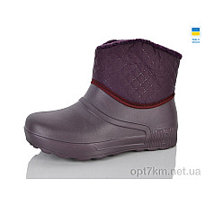 Сапоги из пены 414 бордовий Lot Shoes розміри 37-41 в упаковці 8 шт жінки демісезон