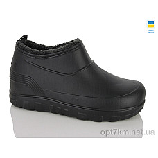 Галоши N1001 чорний Lot Shoes розміри 41-46 в упаковці 8 шт чоловіки демісезон