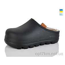 Сабо N410 чорний Gipanis розміри 36-41 в упаковці 6 шт жінки зима