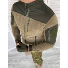 Тактична флісова Кофта Олива  Розміри : M/L/XL/2XL/3XL Розміри Повномірні 