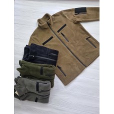 Флиски с липучками под шевроны Размеры: M, L, XL, XXL  Цвет: черный, хаки