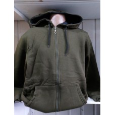Батник с капюшоном на змейки  Флис Батал 5× Р.3XL,4XL, 5XL, 6XL  VIPSTAR